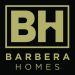 Black and Tan Barbera Homes Logo
