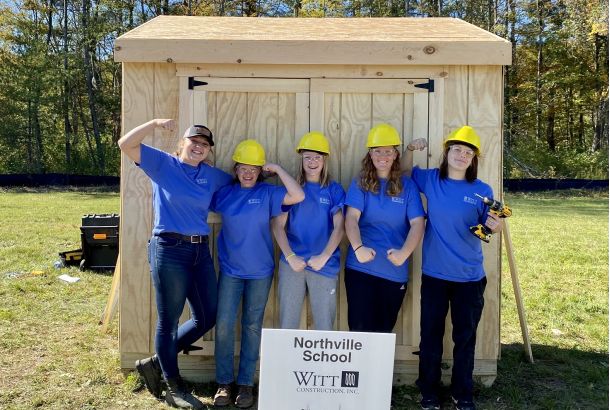Female Shed Build - promoting women in the trades.