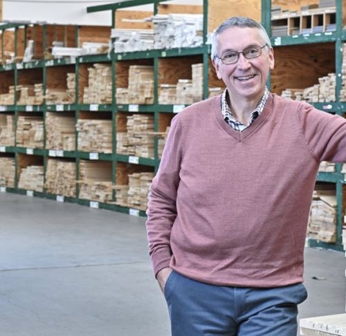 Doug Ford is president of the Northeast Construction Trades Workforce Coalition Inc. He's shown here at Curtis Lumber, where he's vice president of purchasing and public relations.