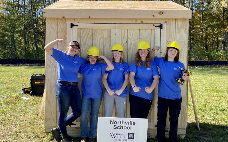 Female Shed Build - promoting women in the trades.